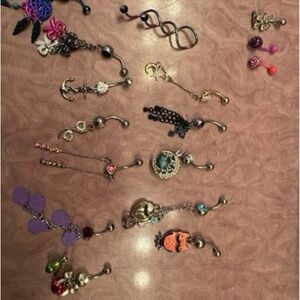 14 Gauge Belly Button Rings